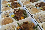 corporate catering lunch bento