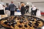 corporate catering Paella station