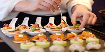 a selection of canape options Sydney