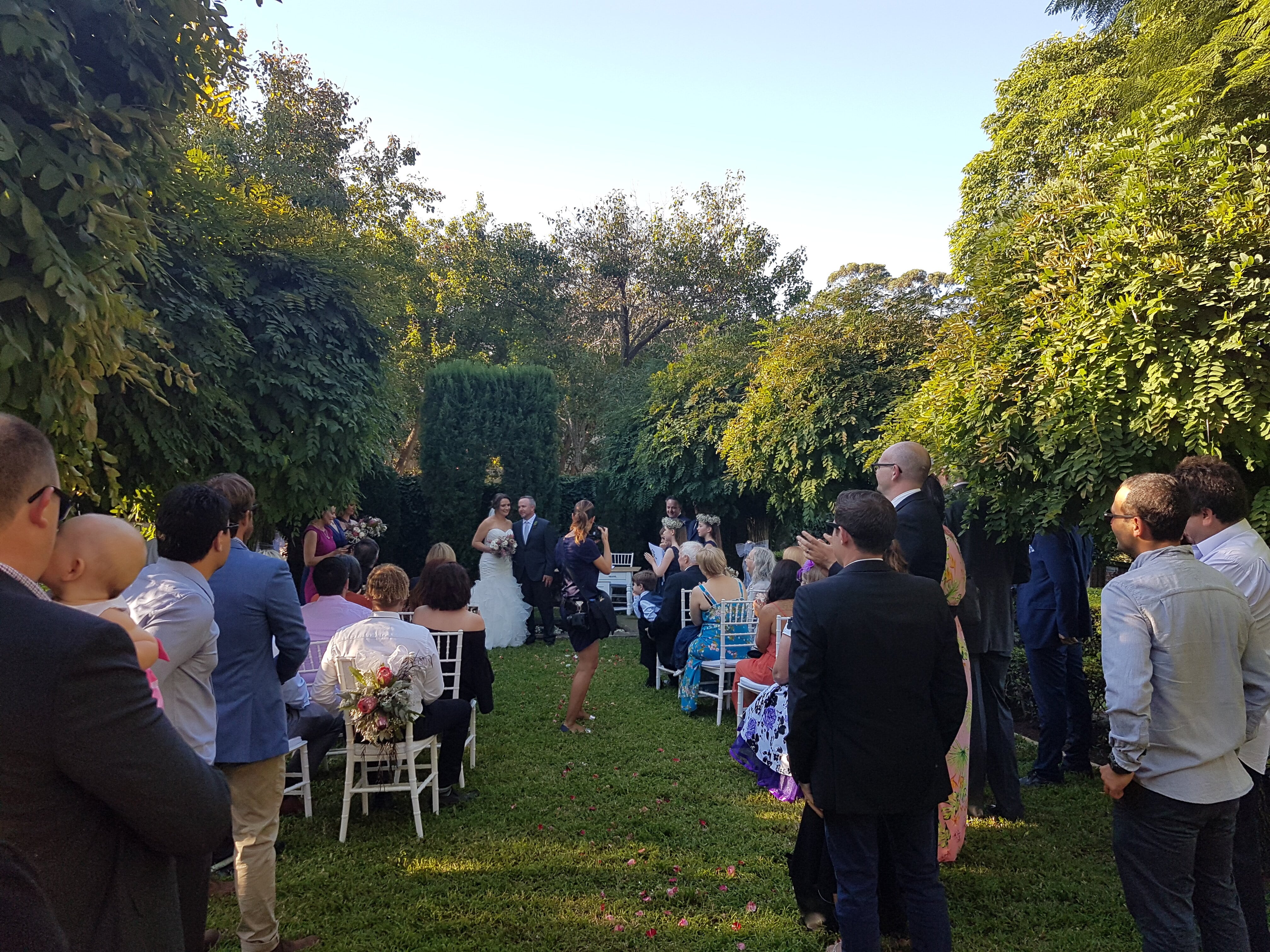 Garden wedding