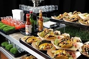 taco bar food station catering